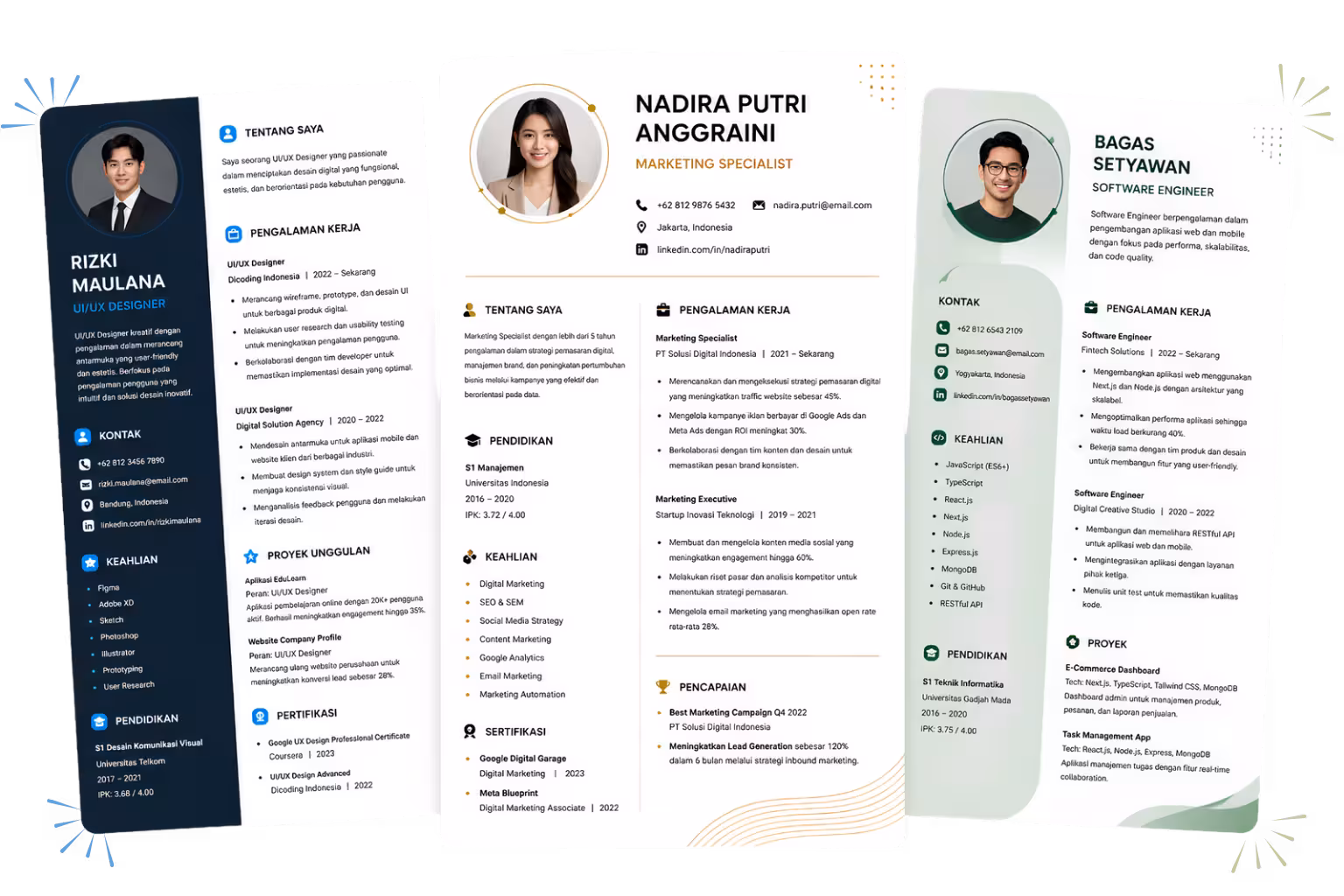 Resume Builder Preview